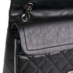Chanel Reissue 226 Black Calfskin - Series 18