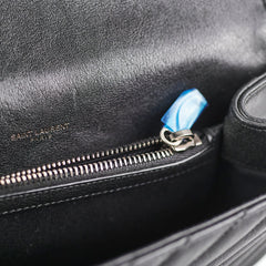 Saint Laurent Medium College Black Bag