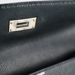 Hermes Kelly 28 Black Togo Q Square Stamp