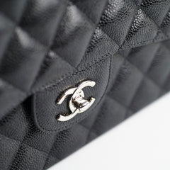 Chanel Classic Flap Jumbo Caviar Black
