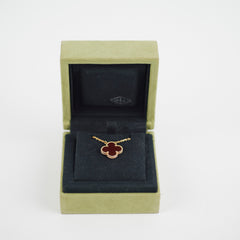 Van Cleef & Arpels VCA Vintage Carnelian pendant necklace