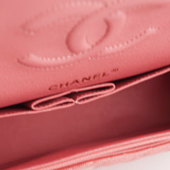 Chanel Caviar Medium/Large Double Classic Flap Pink