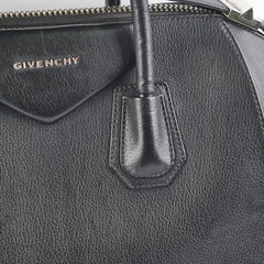 Givency Medium Pebbled Leather Antigona Black