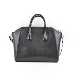 Givency Medium Pebbled Leather Antigona Black