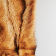 Louis Vuitton Fox Fur Scarf