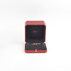 Cartier Juste Un Clou JUC Small with Diamonds Yellow Gold Size 15