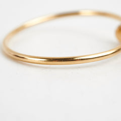 Cartier Juste Un Clou JUC Small with Diamonds Yellow Gold Size 15