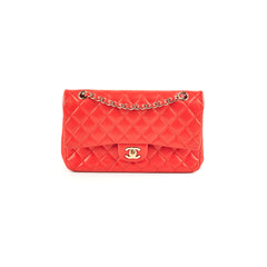 Chanel Medium/Large Classic Double Flap Red