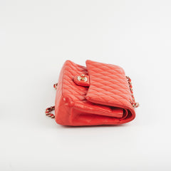 Chanel Medium/Large Classic Double Flap Red