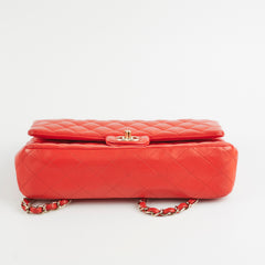 Chanel Medium/Large Classic Double Flap Red
