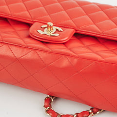 Chanel Medium/Large Classic Double Flap Red