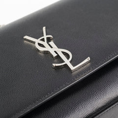 Saint Laurent Kate Chain Bag Black