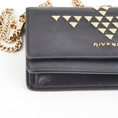 Givenchy Stud Black Crossbody Wallet On Chain WOC