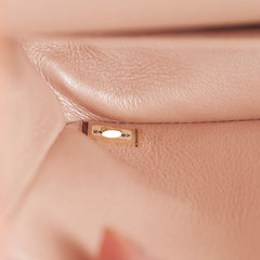 Chanel Medium Classic Double Flap Iridesent Rose Gold 18B