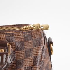 Louis Vuitton Speedy 25 Bandoulliere Damier Ebene