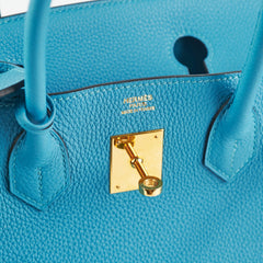 Hermes Birkin 30 Turquoise Togo