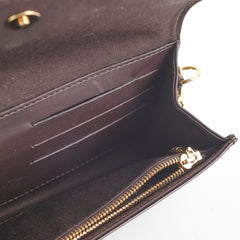 Louis Vuitton Sunset Boulevard Patent Clutch