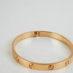 Cartier Love Bracelet Yellow Gold Size 19