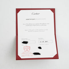 Cartier Small Love Pave Bracelet Yellow Gold Size 19