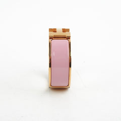 Hermes Clic Clac H Bracelet Rose