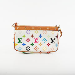 Louis Vuitton Pochette Accessories Multicolour White
