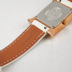Hermes Heure H Watch Small Model (25mm) Blanc