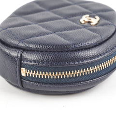 Chanel Caviar Coin Purse Navy