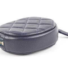 Chanel Caviar Coin Purse Navy