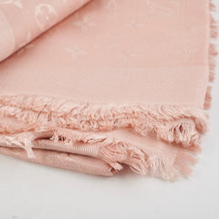 Louis Vuitton Pink Monogram Shawl