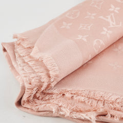 Louis Vuitton Pink Monogram Shawl