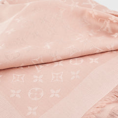 Louis Vuitton Pink Monogram Shawl