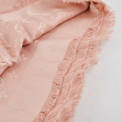Louis Vuitton Pink Monogram Shawl