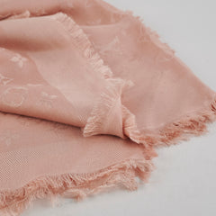 Louis Vuitton Pink Monogram Shawl