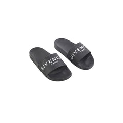 Givenchy Logo Black Slides Size 36