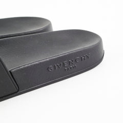 Givenchy Logo Black Slides Size 36
