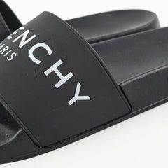 Givenchy Logo Black Slides Size 36