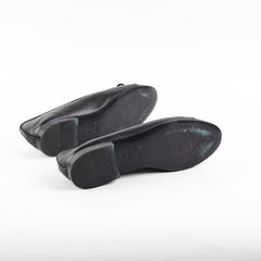 Chanel Ballet Flats Size 36 Black
