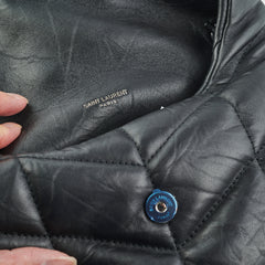 Saint Laurent So Black Toy Puffer Black