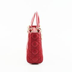 Dior Small Lady Dior Red