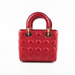 Dior Small Lady Dior Red