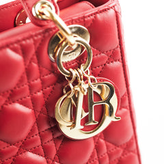 Dior Small Lady Dior Red