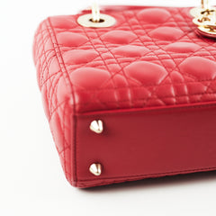Dior Small Lady Dior Red