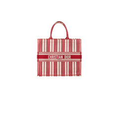 Christian Dior Large Book Tote Red