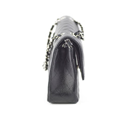 Chanel Classic Flap Medium/Large ML Caviar Black