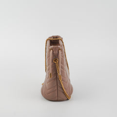 Gucci Bucket Marmont Bag Dusty Pink