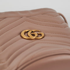 Gucci Bucket Marmont Bag Dusty Pink