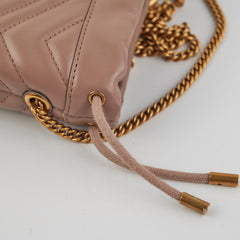 Gucci Bucket Marmont Bag Dusty Pink