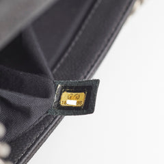 Chanel Old Medium Boy Black
