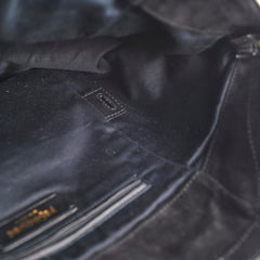 Saint Laurent Downtown Black Patent Bag Black