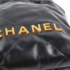 Chanel Mini 22 Black